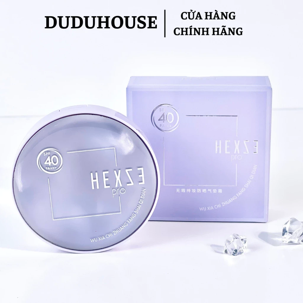 Cushion Chống Nắng Hexze # Màu Trắng Sáng