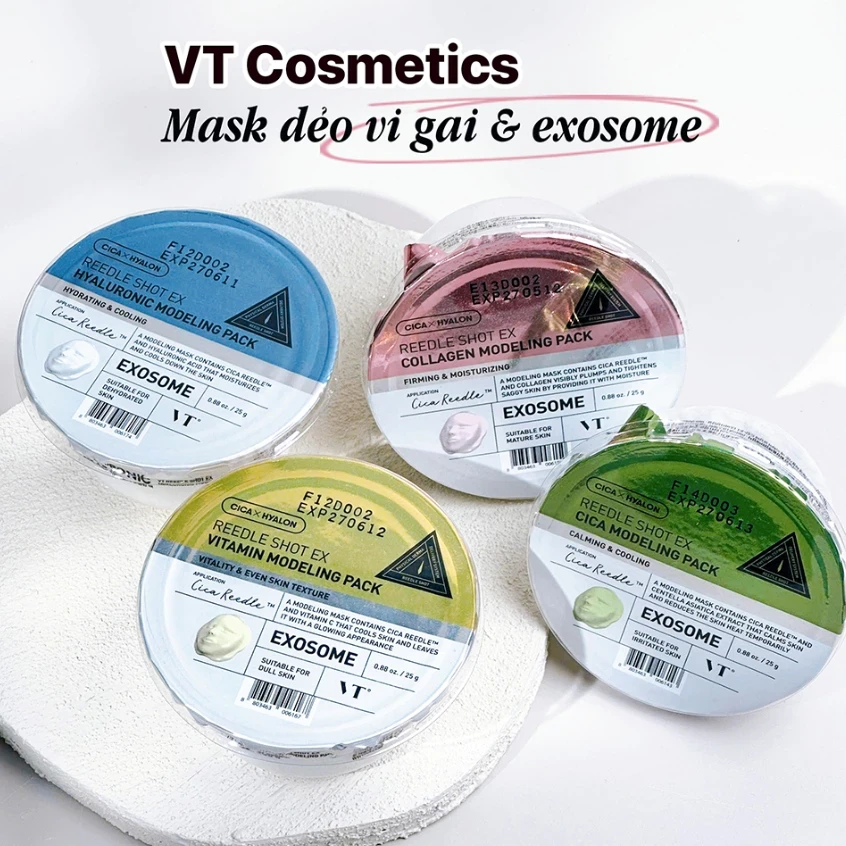 Mặt Nạ Dẻo VT Reedle Shot HA Xanh Dương 25g