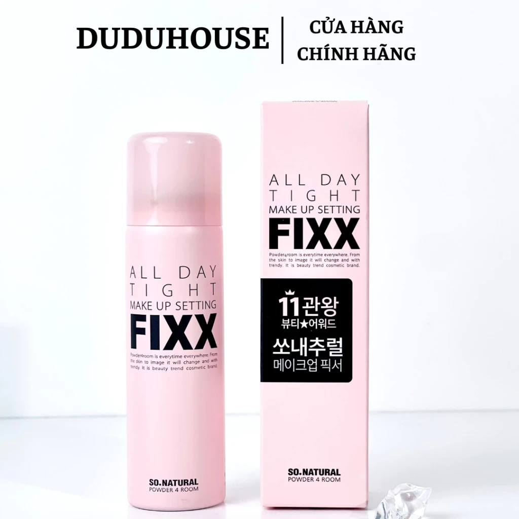 Xịt Makeup So Natural Setting Fixx Fullsize 75ml