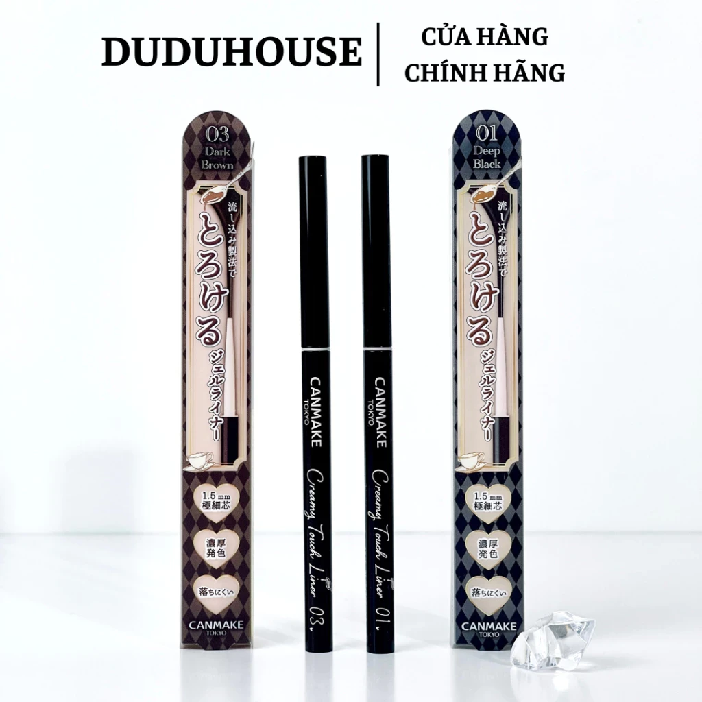 Chì Kẻ Mắt Canmake Màu 01