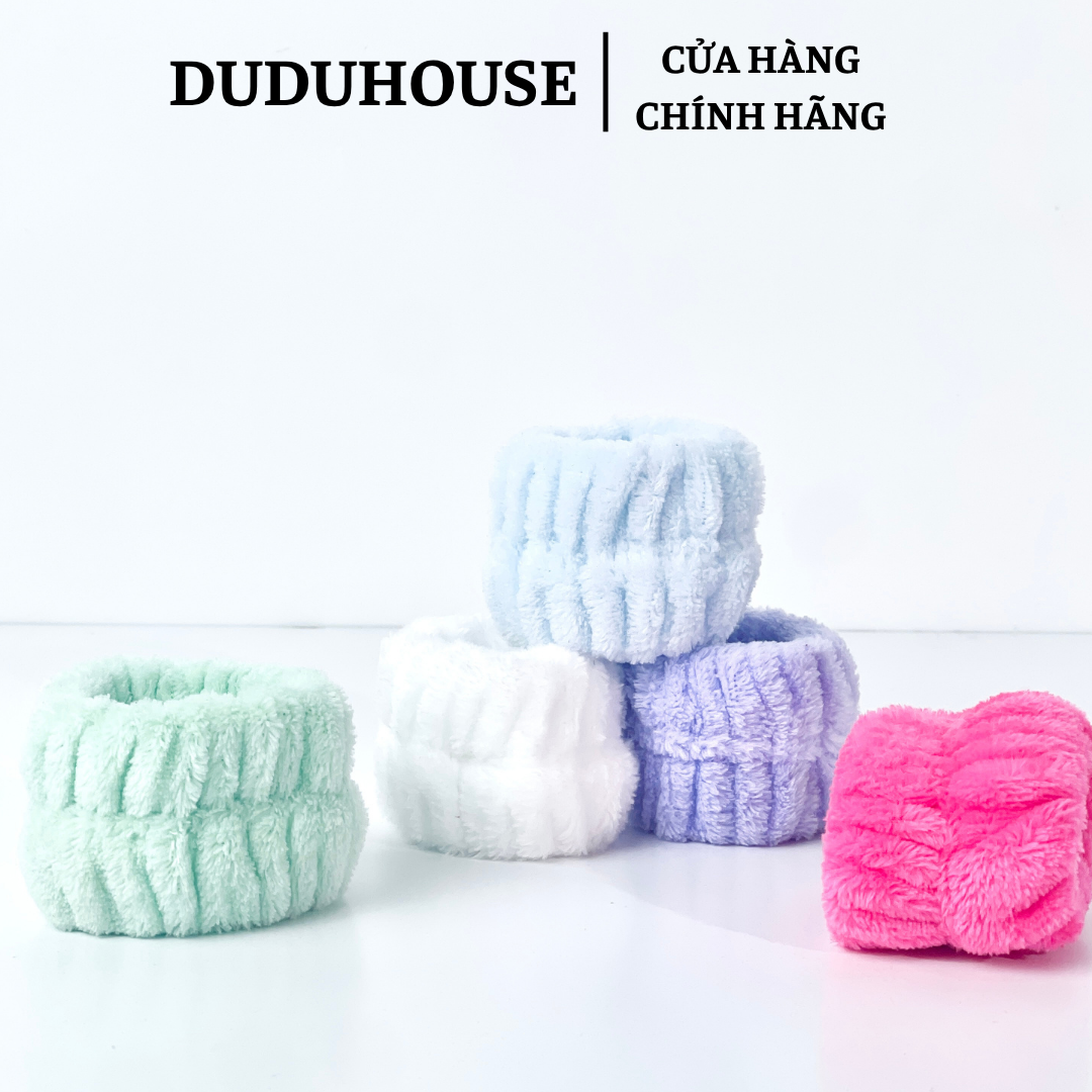 Băng Đeo Cổ Tay Rửa Mặt Chống Ướt Áo - Lẻ 1 Cái