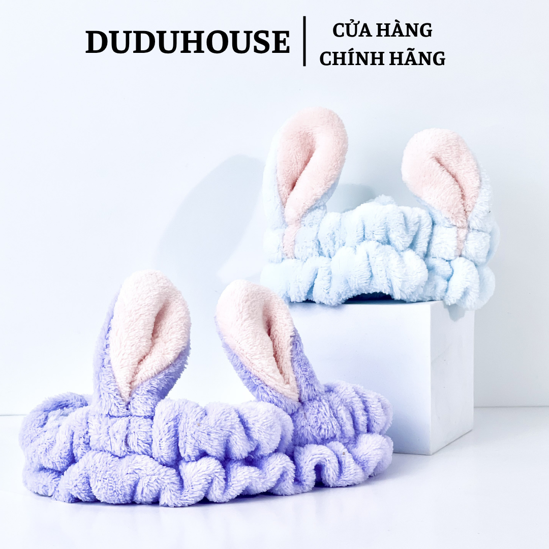 Băng Đô Rửa Mặt, Trang Điểm Hình Tai Thỏ