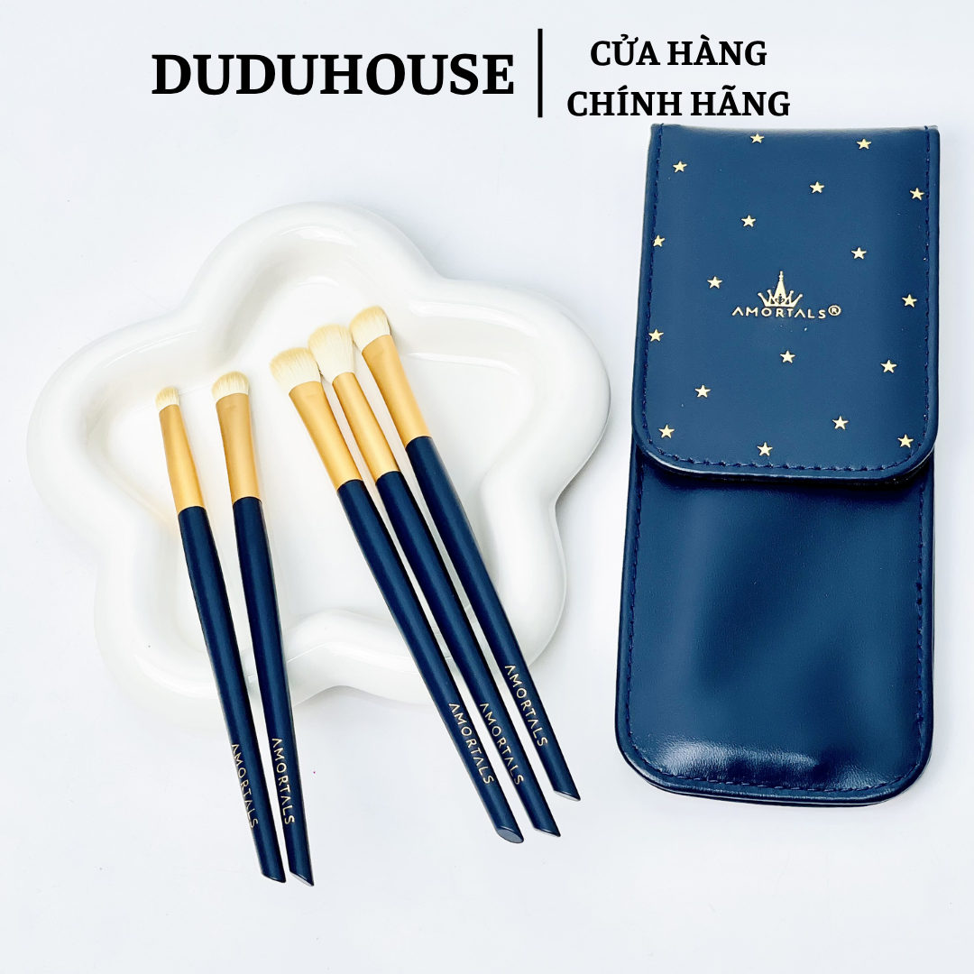 Bộ 5 Cọ Trang Điểm Mắt Amortals Cọ Đánh Phấn Mắt