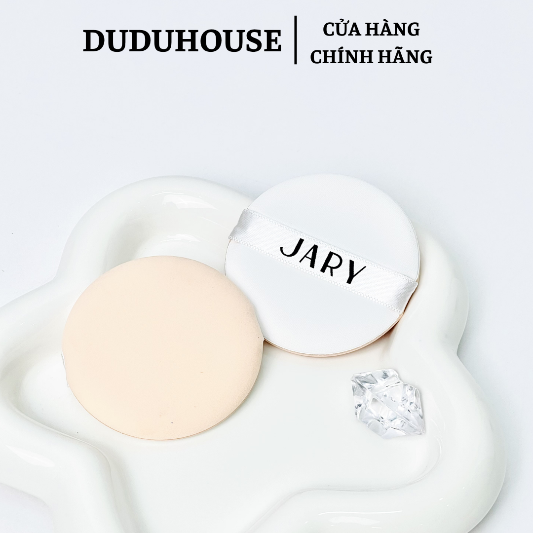 Bông Phấn Phủ Tròn Nhỏ Jary Small Round Powder Fuff