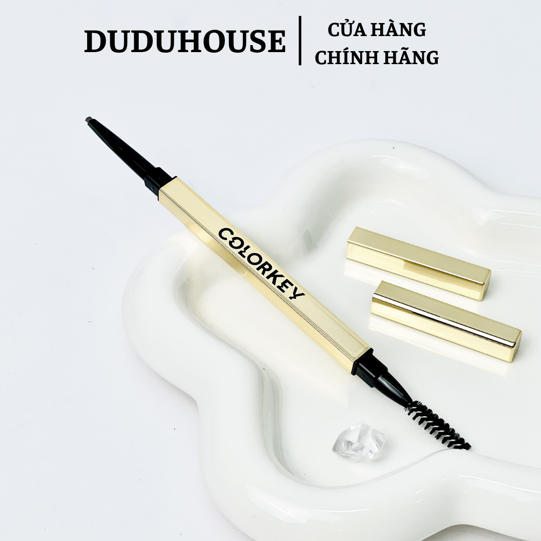 Chì Kẻ Mày 2 Đầu Colorkey The Rapid Eyebrow Pencil #02