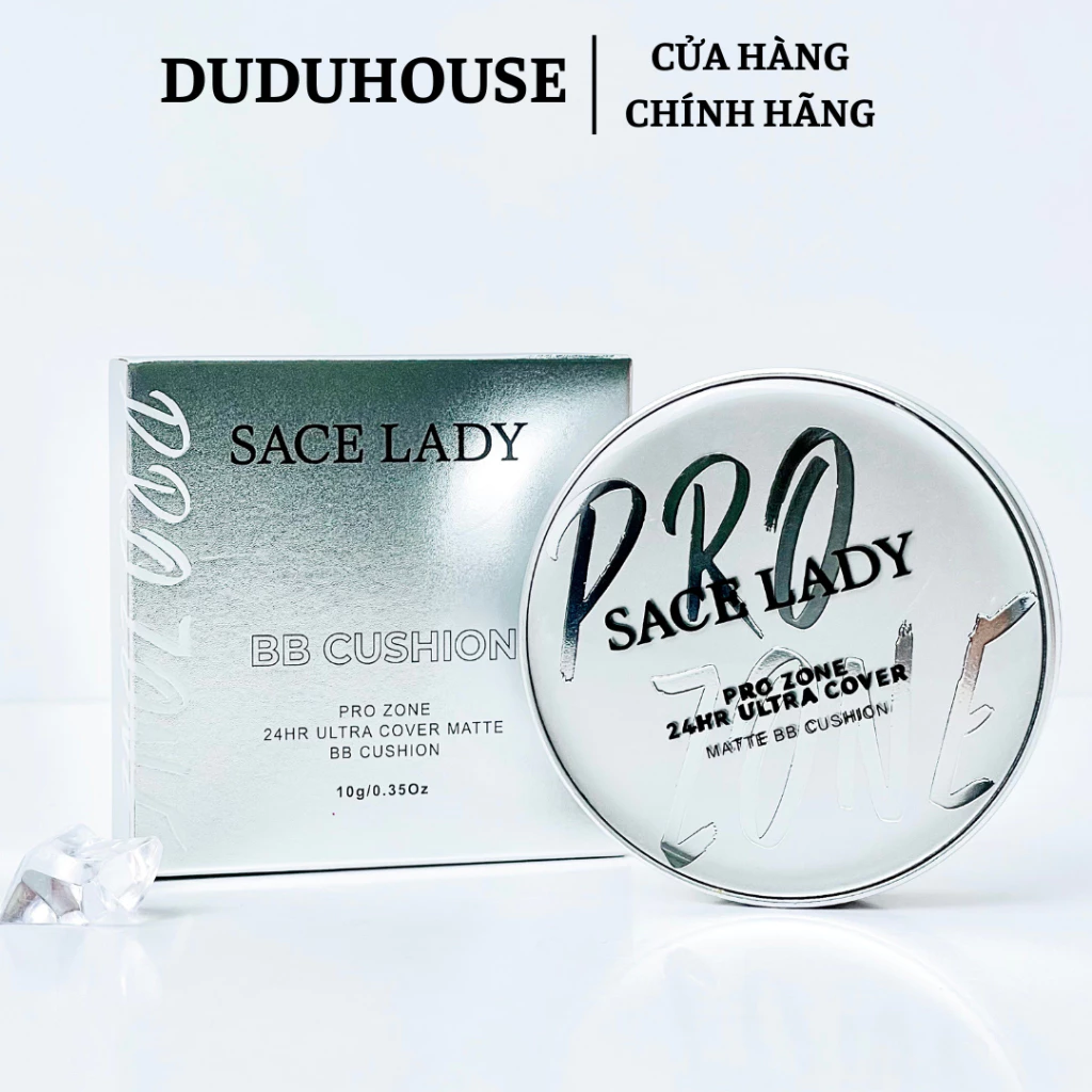 Cushion Sace Lady Pro Zone 24hr Ultra Cover Matte BB #02