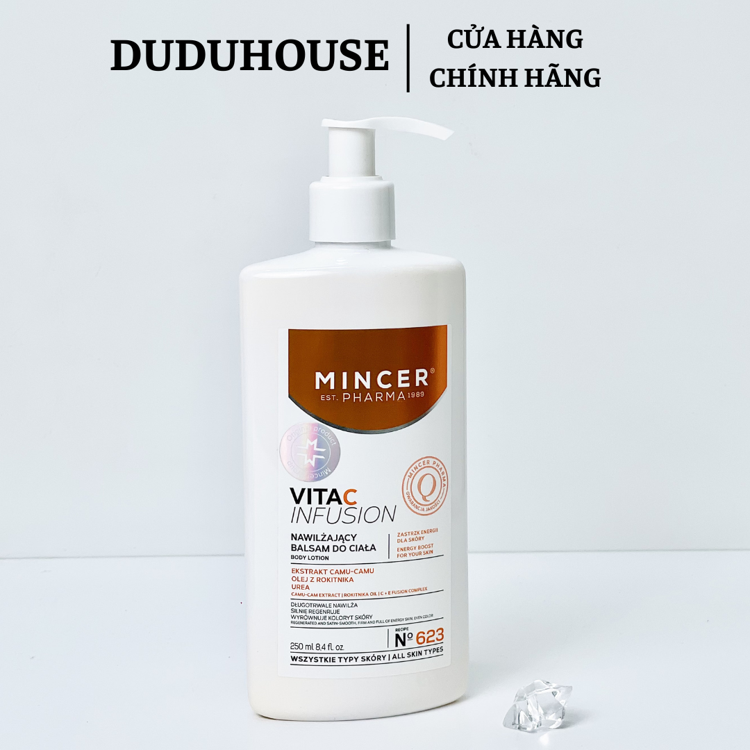Dưỡng Thể Mincer Pharma VitaminC Infusion Fullsize 250ml
