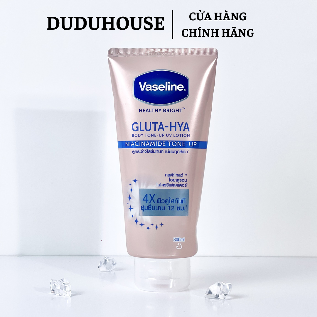 Dưỡng Thể Vaseline 4X Hồng Fullsize 300ml