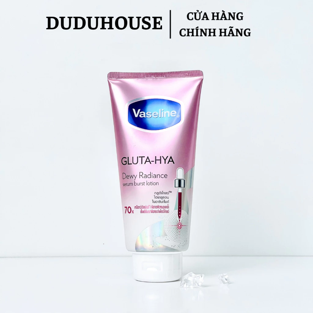 Dưỡng Thể Vaseline Sáng Da Ban Đêm 70X Hồng Mẫu Mới Mẫu Thử 100ml