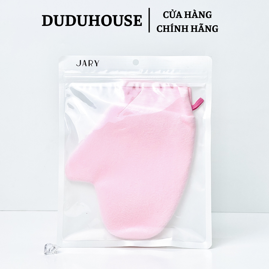Găng Tay Dùng Để Thoa Dưỡng Thể Jary Body Lotion Glove Màu Hồng