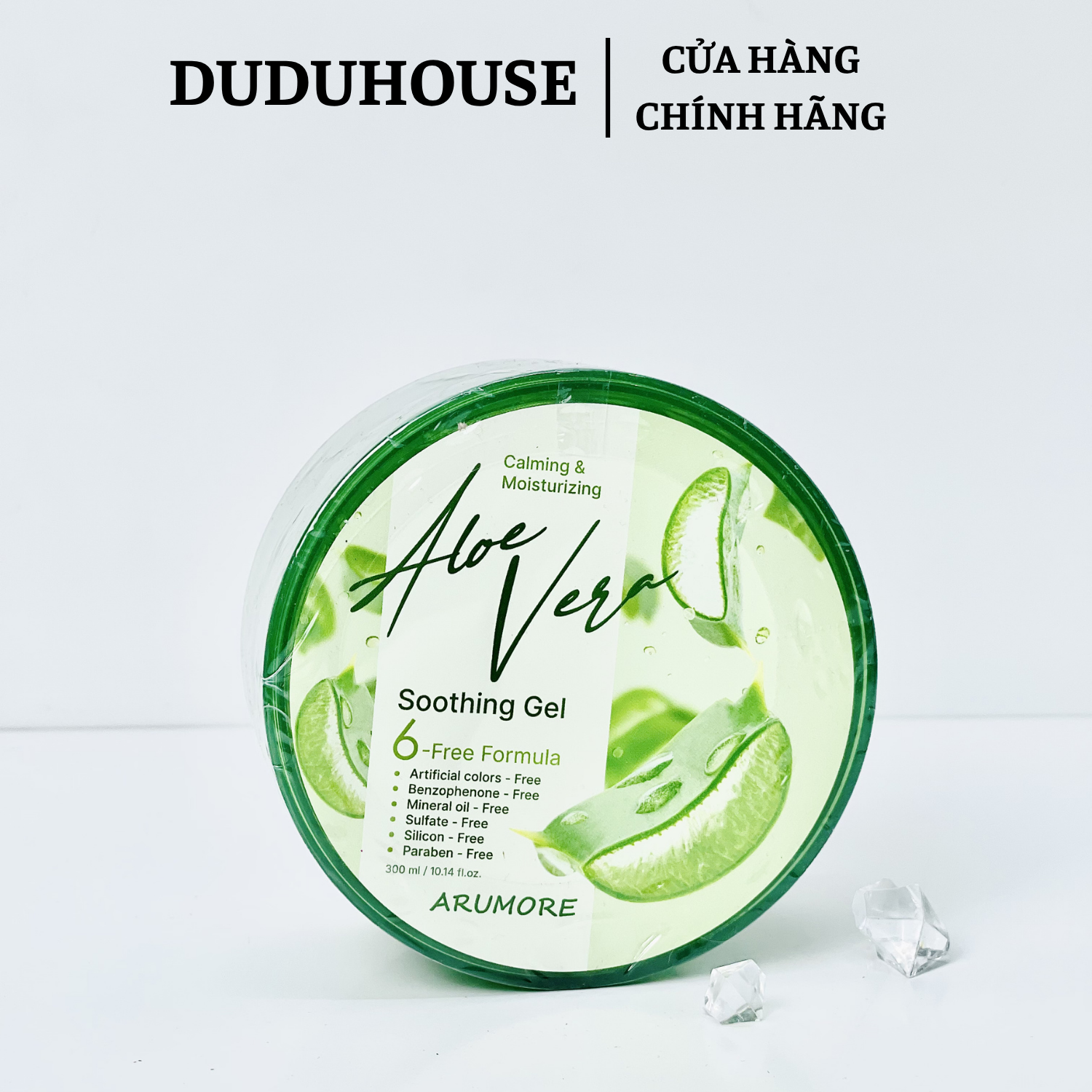 Gel Nha Đam Hữu Cơ Arumore 99% Fullsize 300ml