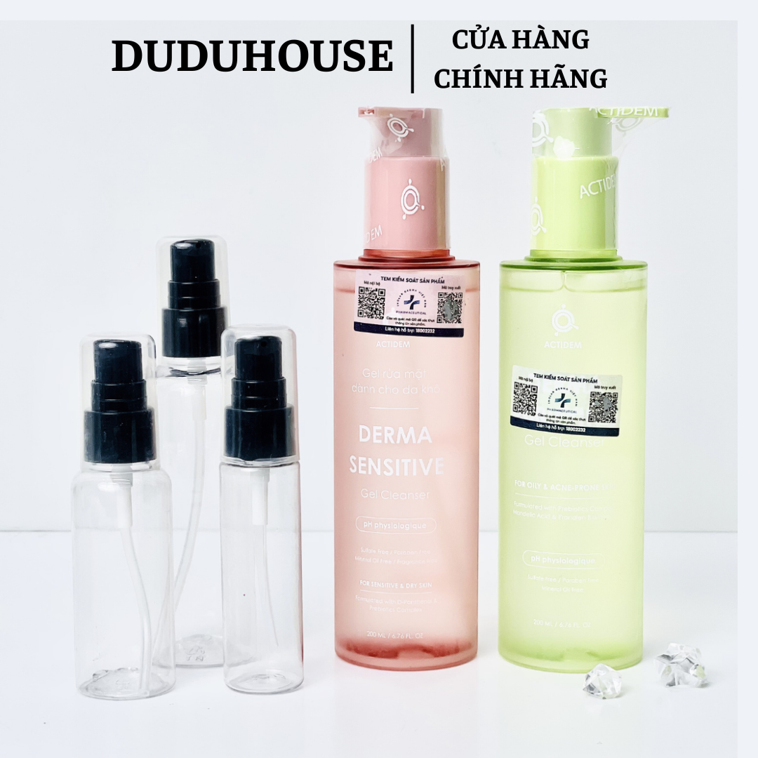 Gel Rửa Mặt Actidem Derma Purifying Gel Cleanser Mẫu Thử 50ml