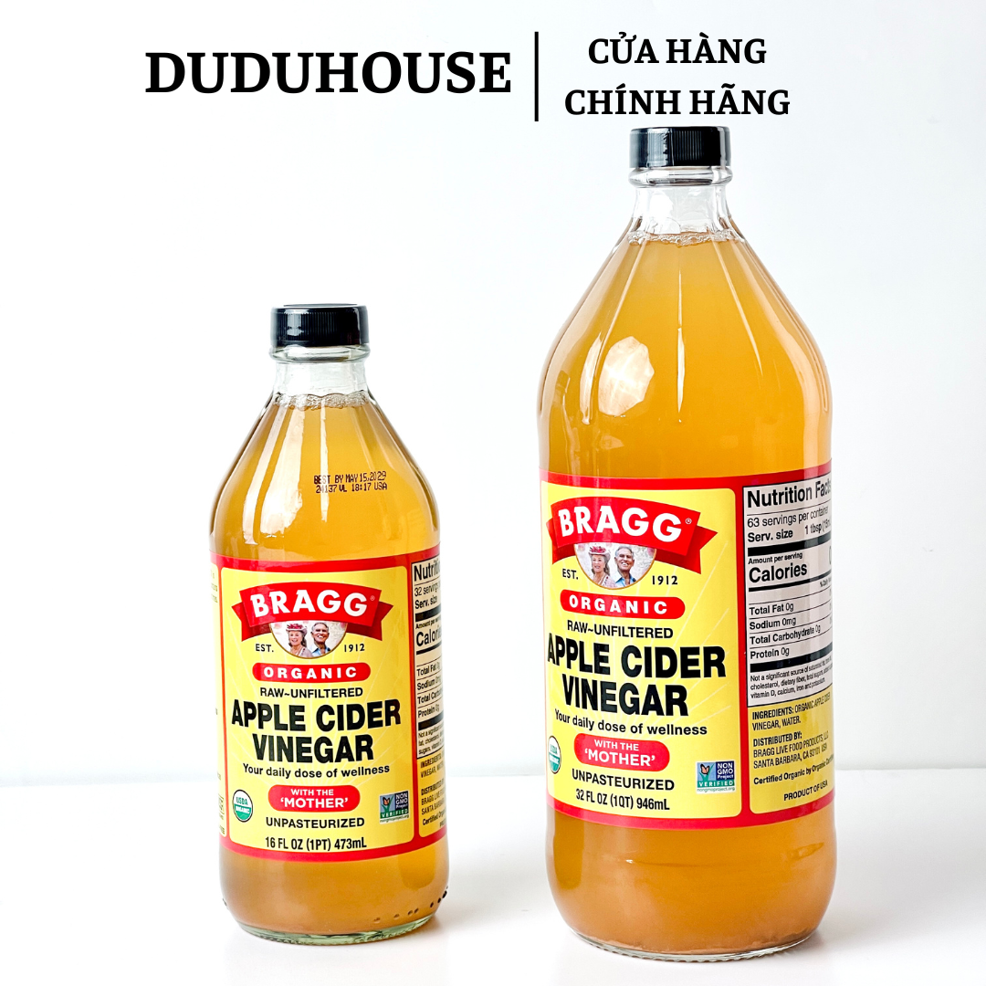 Giấm Táo Hữu Cơ Bragg Mẫu Thử 100ml