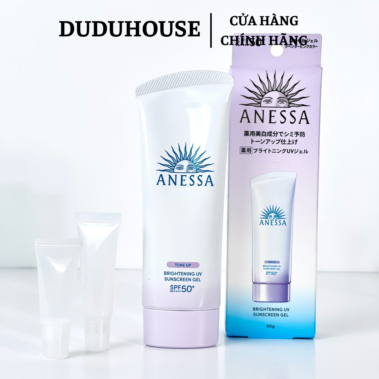 Kem Chống Nắng Anesaa Gel Trắng Mẫu Thử 10ml