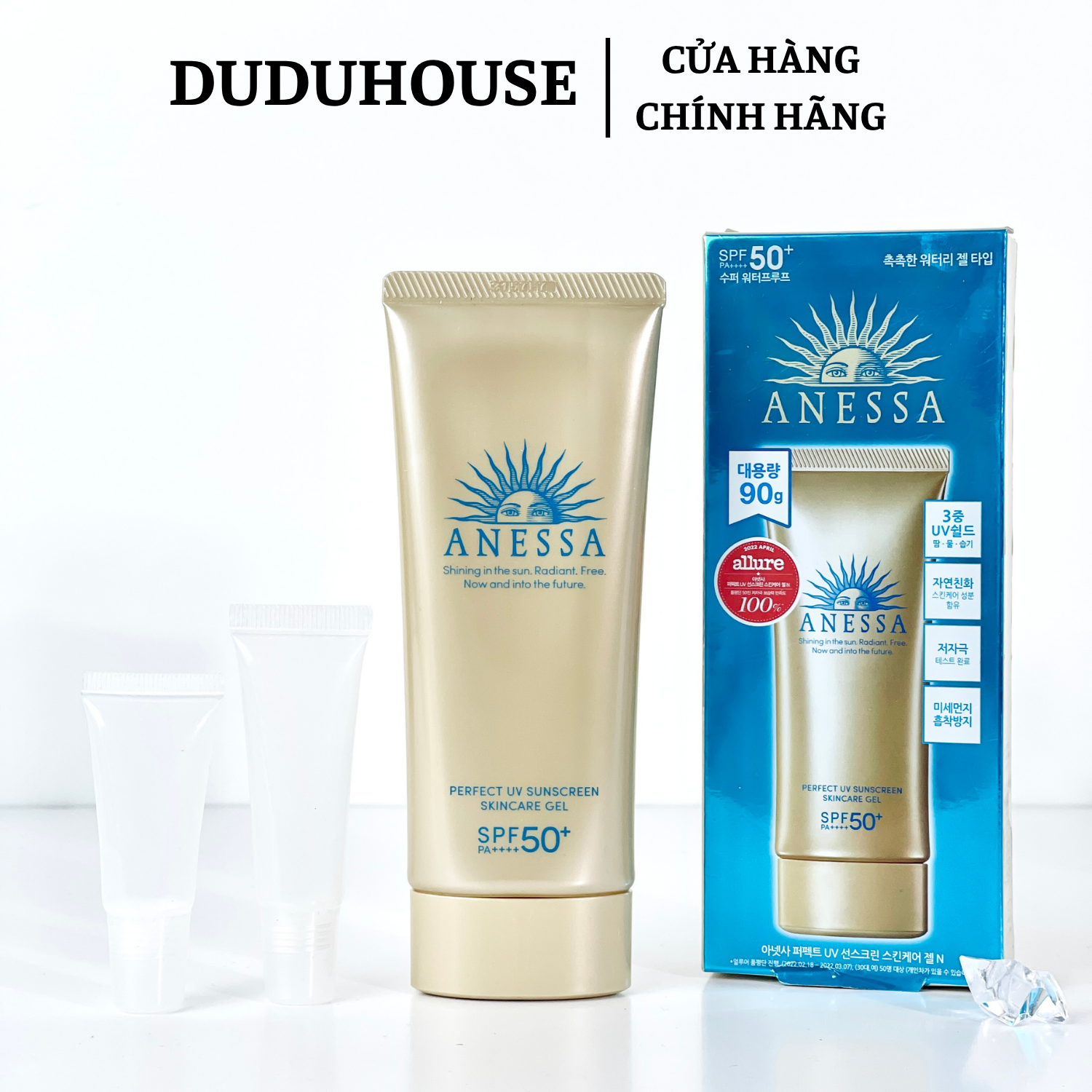Kem Chống Nắng Anessa Gel Vàng Mẫu Thử 10ml