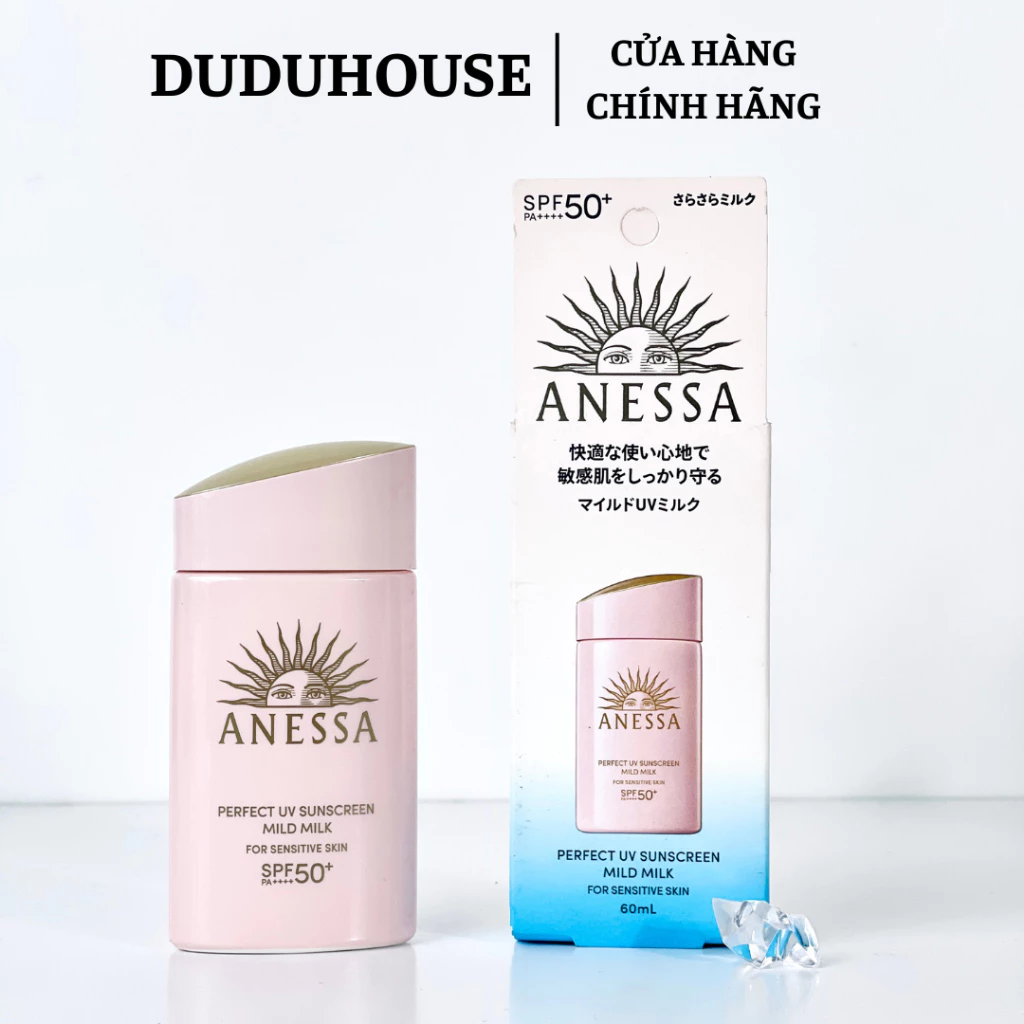 Kem Chống Nắng Anessa Sữa Hồng Mẫu Thử 10ml