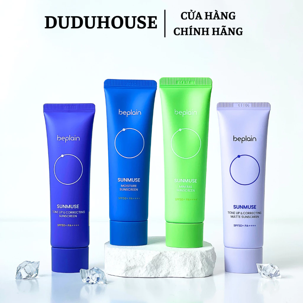 Kem Chống Nắng Beplain Tím Đậm Fullsize 50ml