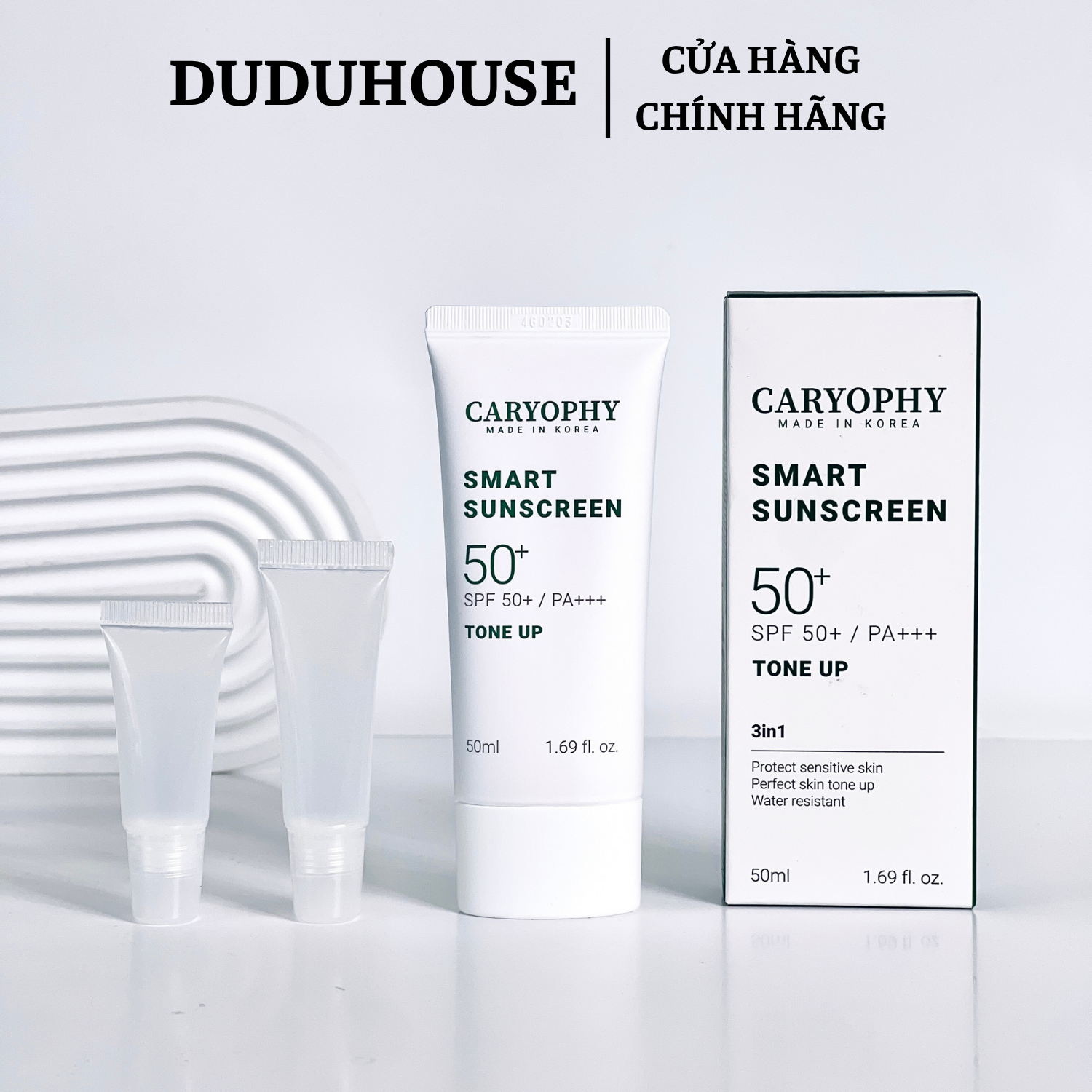 Kem Chống Nắng Caryophy Tone Up Mẫu Thử 10ml