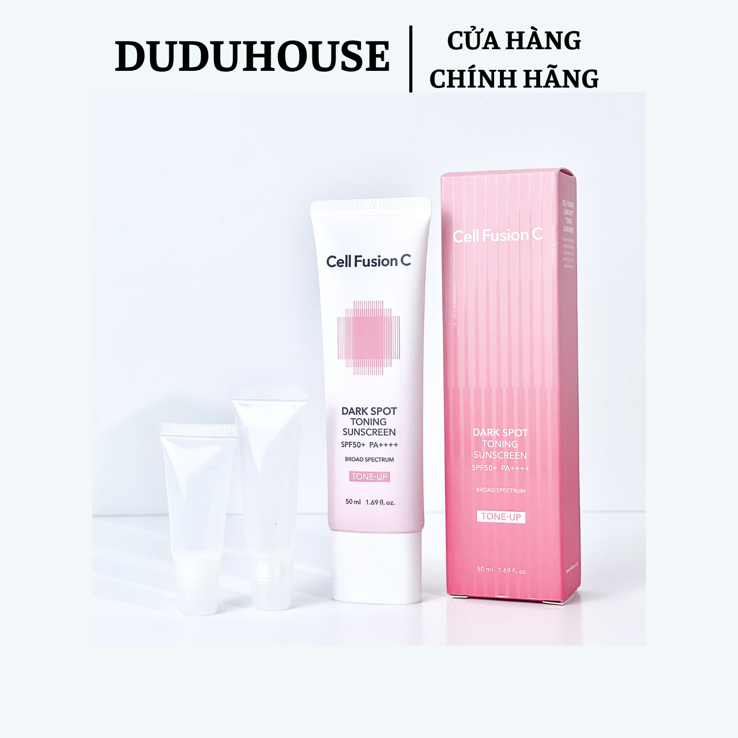 Kem Chống Nắng Cell Fusion C Hồng Mẫu Thử 10ml