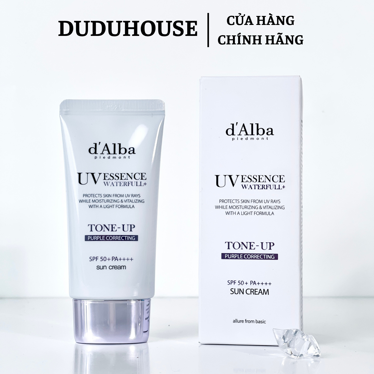 Kem Chống Nắng D'alba Tím Fullsize 50ml