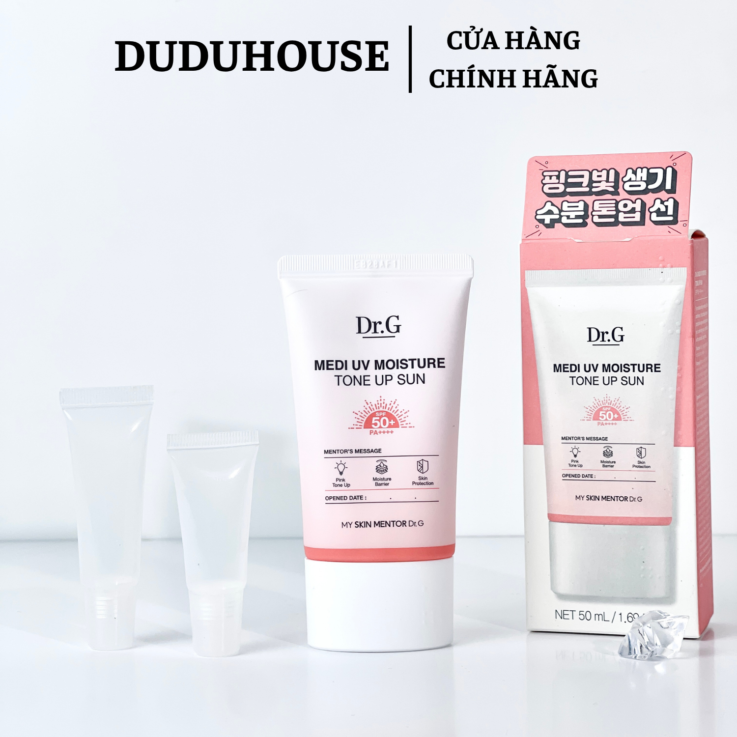 Kem Chống Nắng Dr.G Hồng Moist Mẫu Thử 10ml