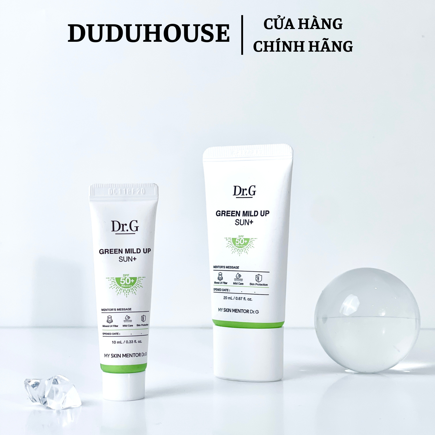 Kem Chống Nắng Dr.G Xanh Fullsize 50ml