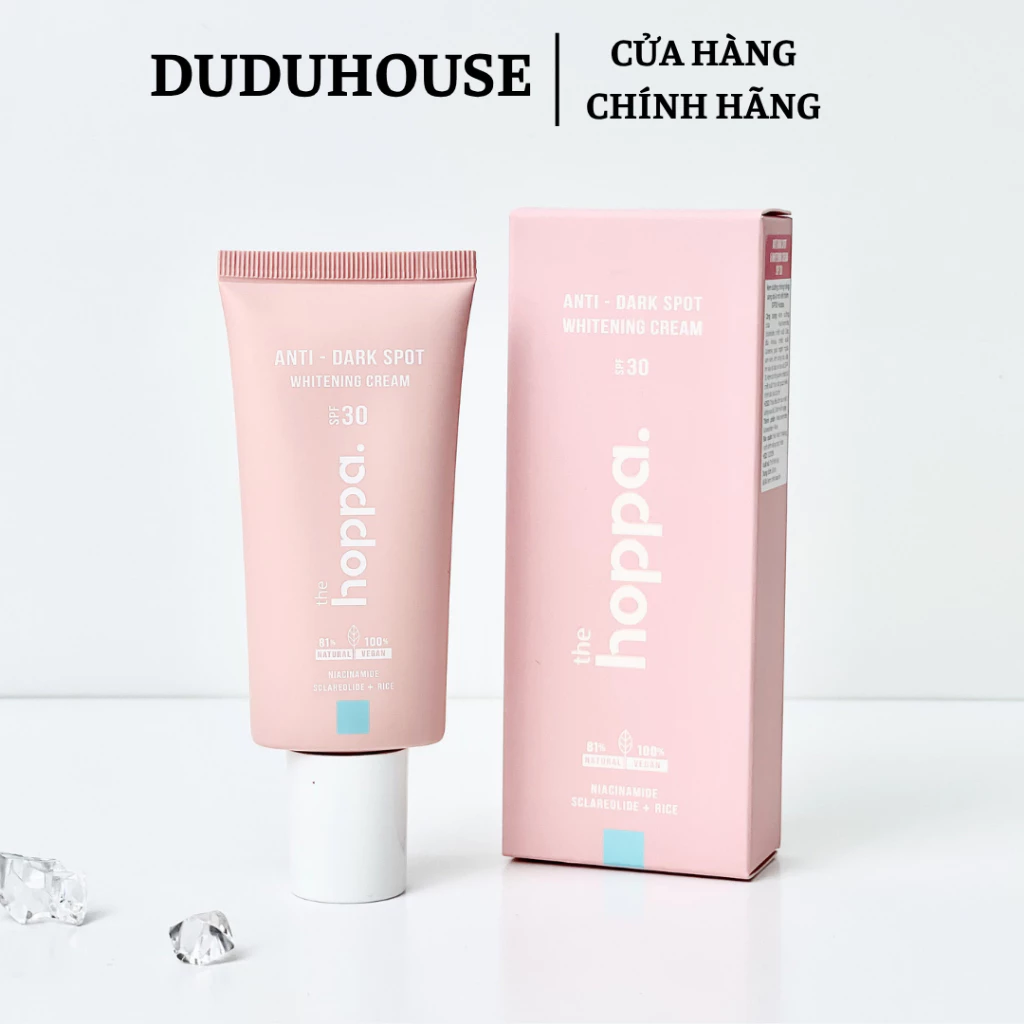 Kem Chống Nắng Hoppa Anti Dark Spot & Whitening Cream SPF30 Fullsize 50ml