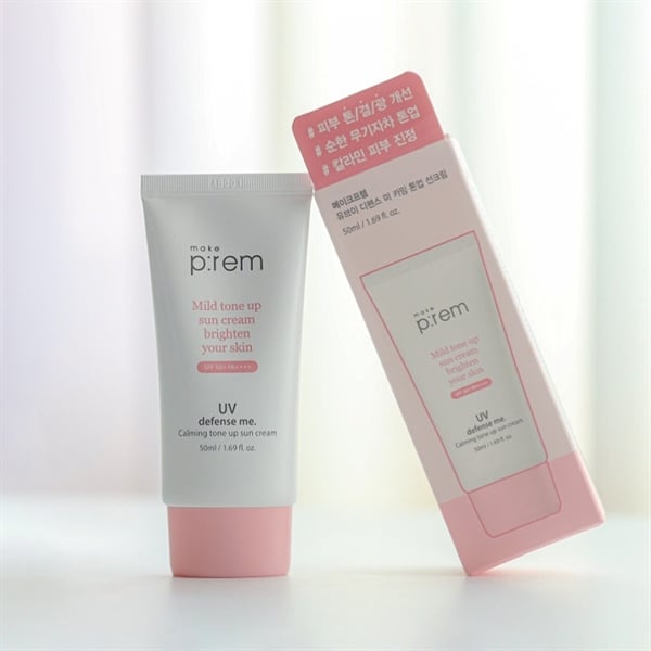 Kem Chống Nắng Make P:rem Hồng Bản Cũ Mẫu Thử 10ml