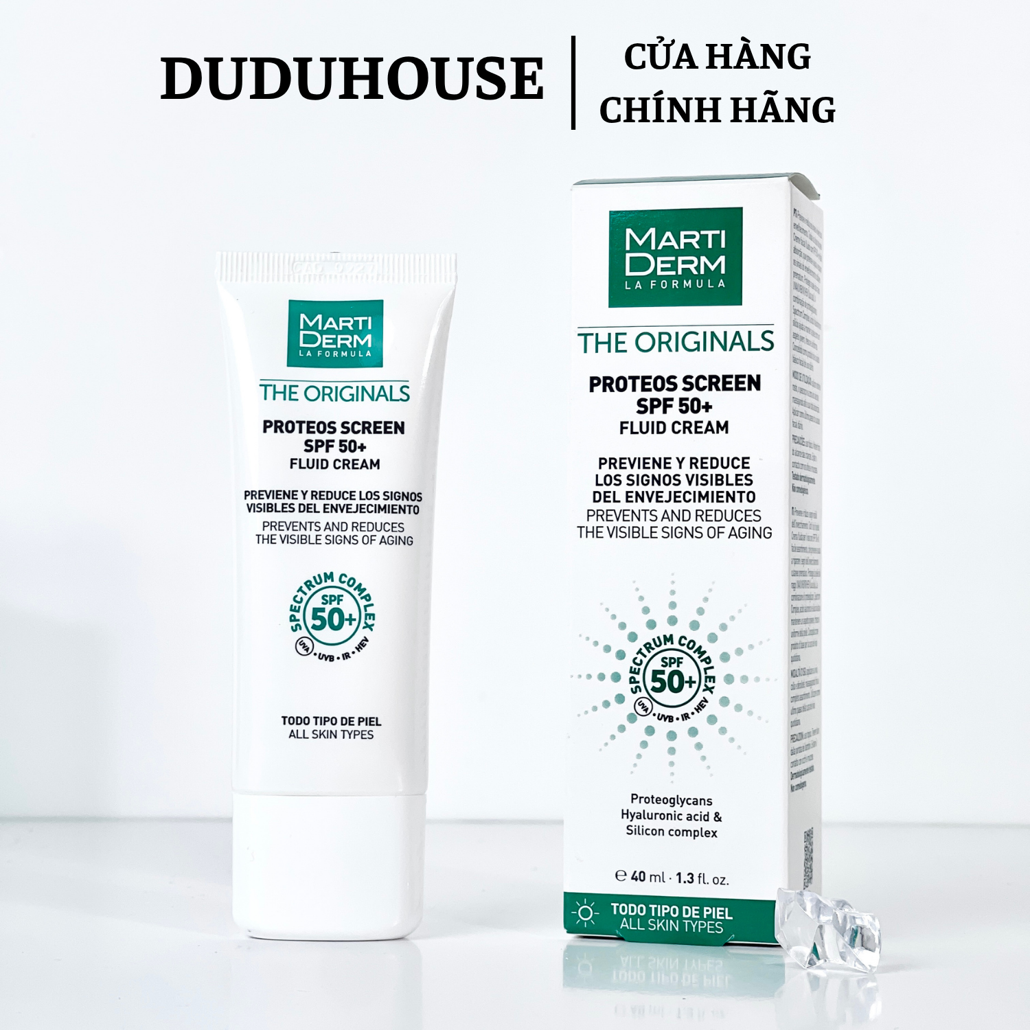 Kem Chống Nắng Martiderm Da Dầu Fullsize 40ml