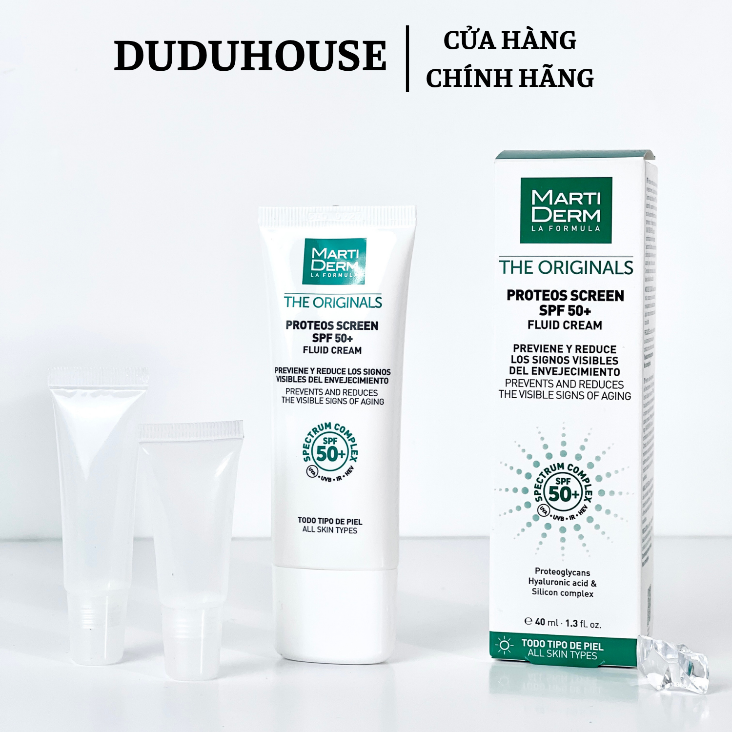 Kem Chống Nắng Martiderm Da Dầu Mẫu Thử 10ml