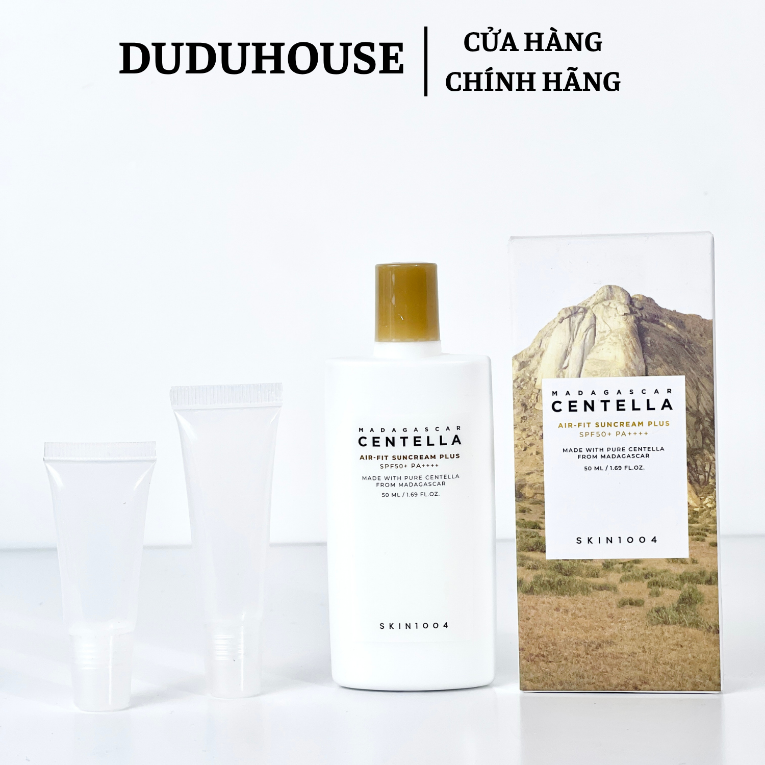 Kem Chống Nắng Rau Má Skin1004 Mẫu Thử 10ml