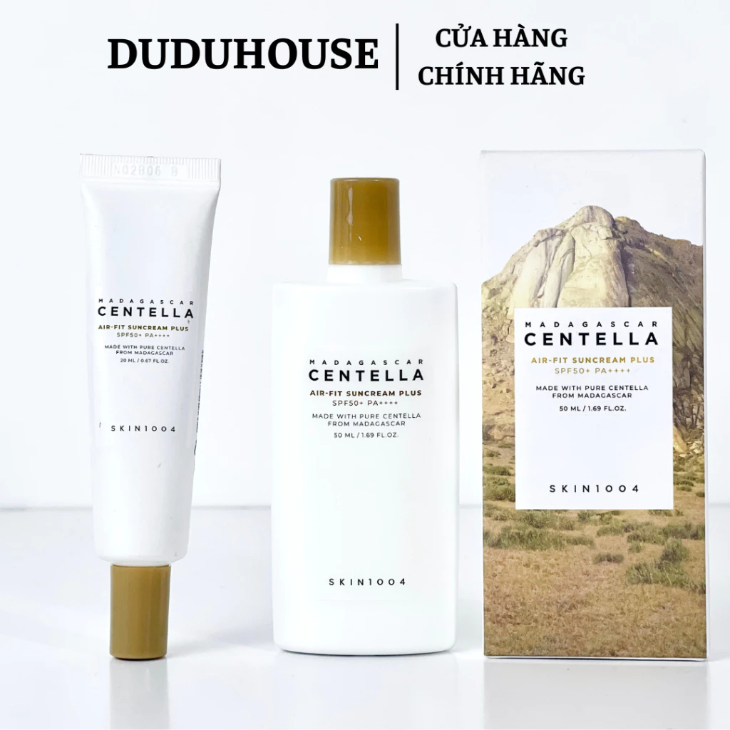 Kem Chống Nắng Rau Má Skin1004 Mẫu Thử 10ml