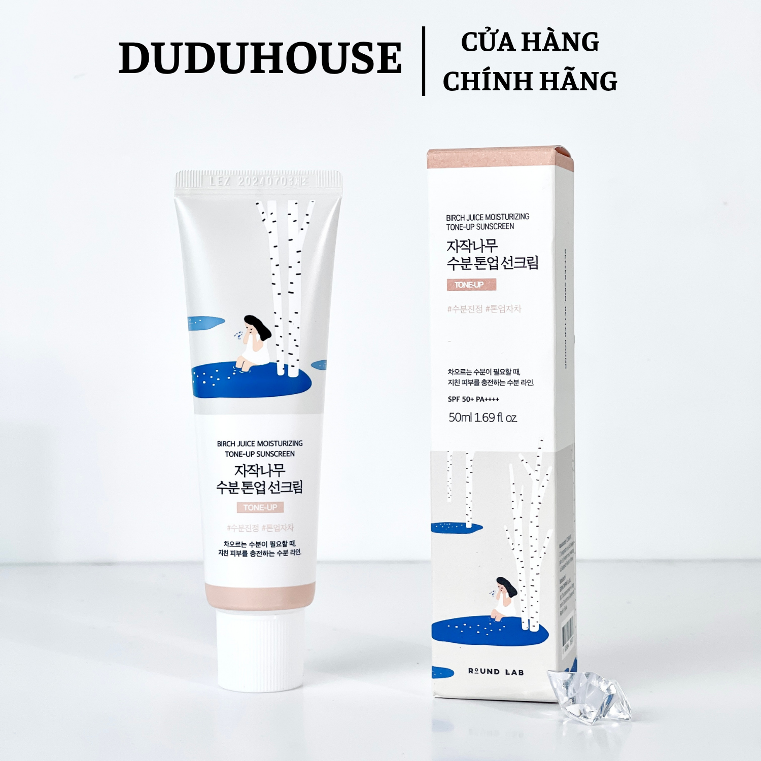 Kem Chống Nắng RoundLab Hồng Fullsize 50ml