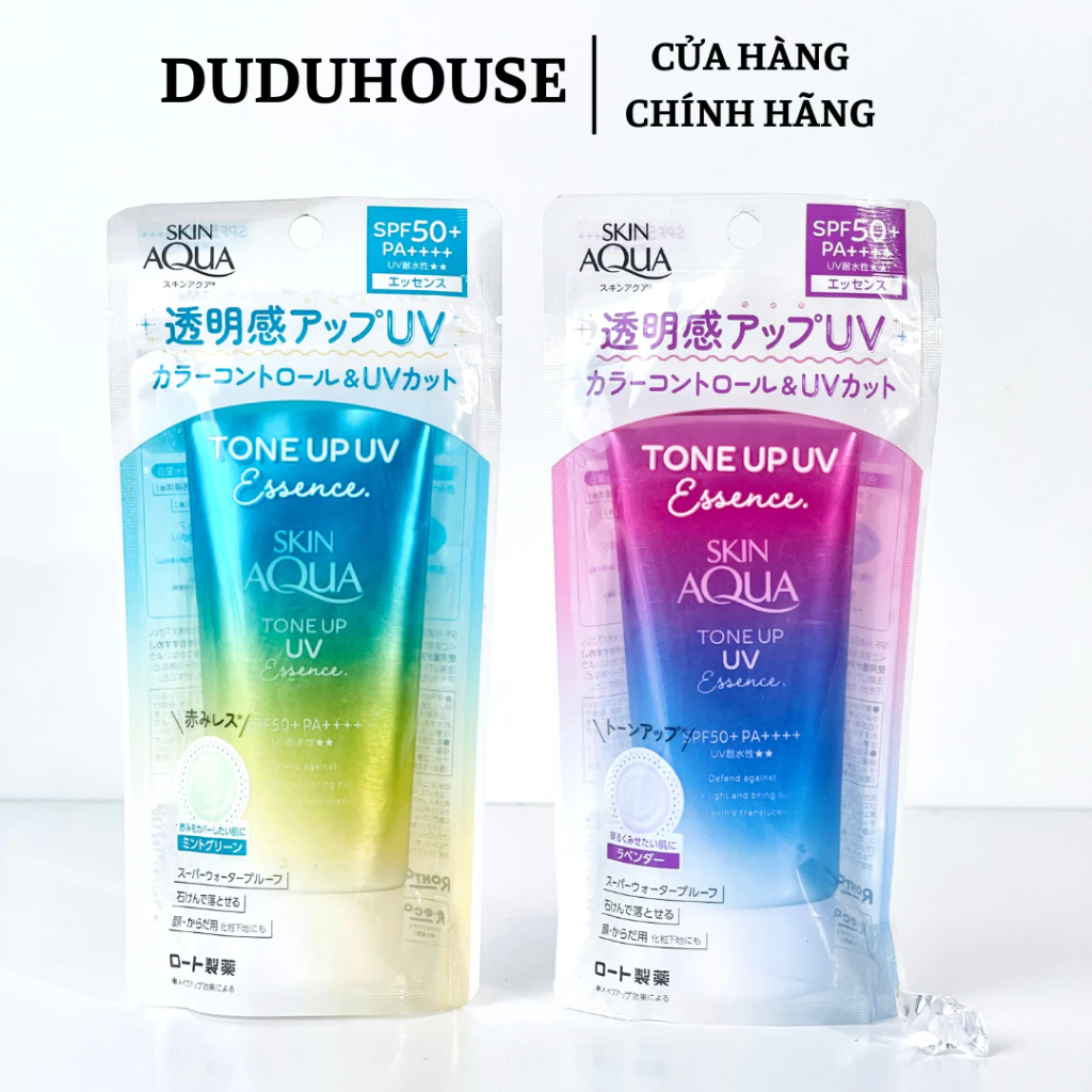 Kem Chống Nắng Skin Aqua Xanh Fullsize 80ml