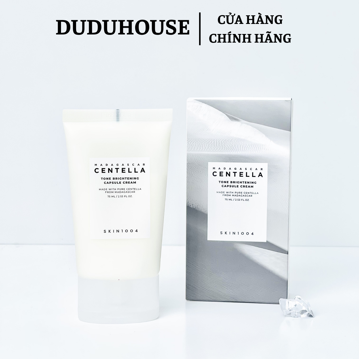 Kem Chống Nắng Skin1004 Trắng Brightening Tone-Up Fullsize 50ml