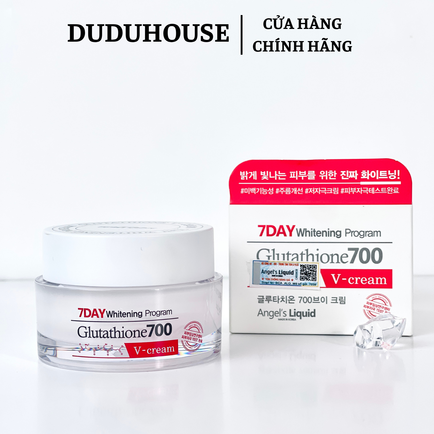 Kem Dưỡng 7Day Angel's Liquid Glutathion Fullsize 50ml