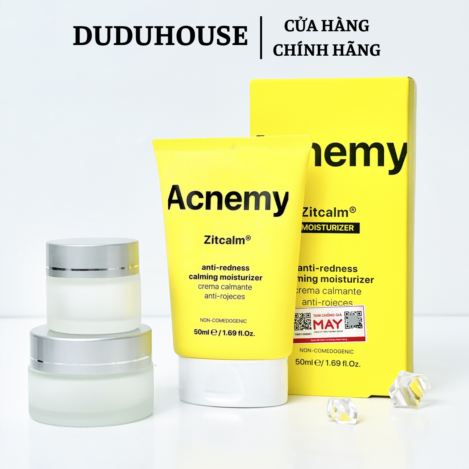 Kem Dưỡng Acnemy Zitcalm Anti-Redness Calming Moisturizer Mẫu Thử 10ml