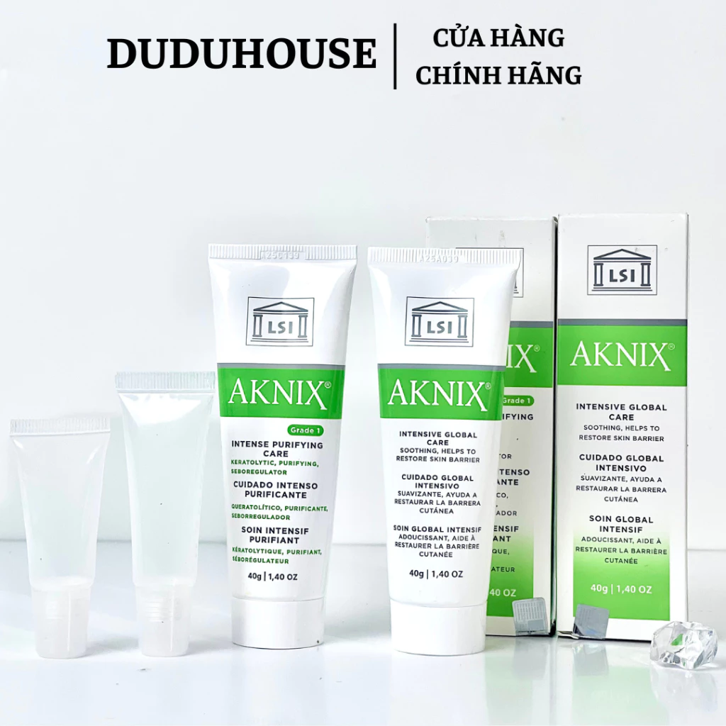 Kem Dưỡng Aknix Global - Cho Da Mụn Viêm Mẫu Thử 10g
