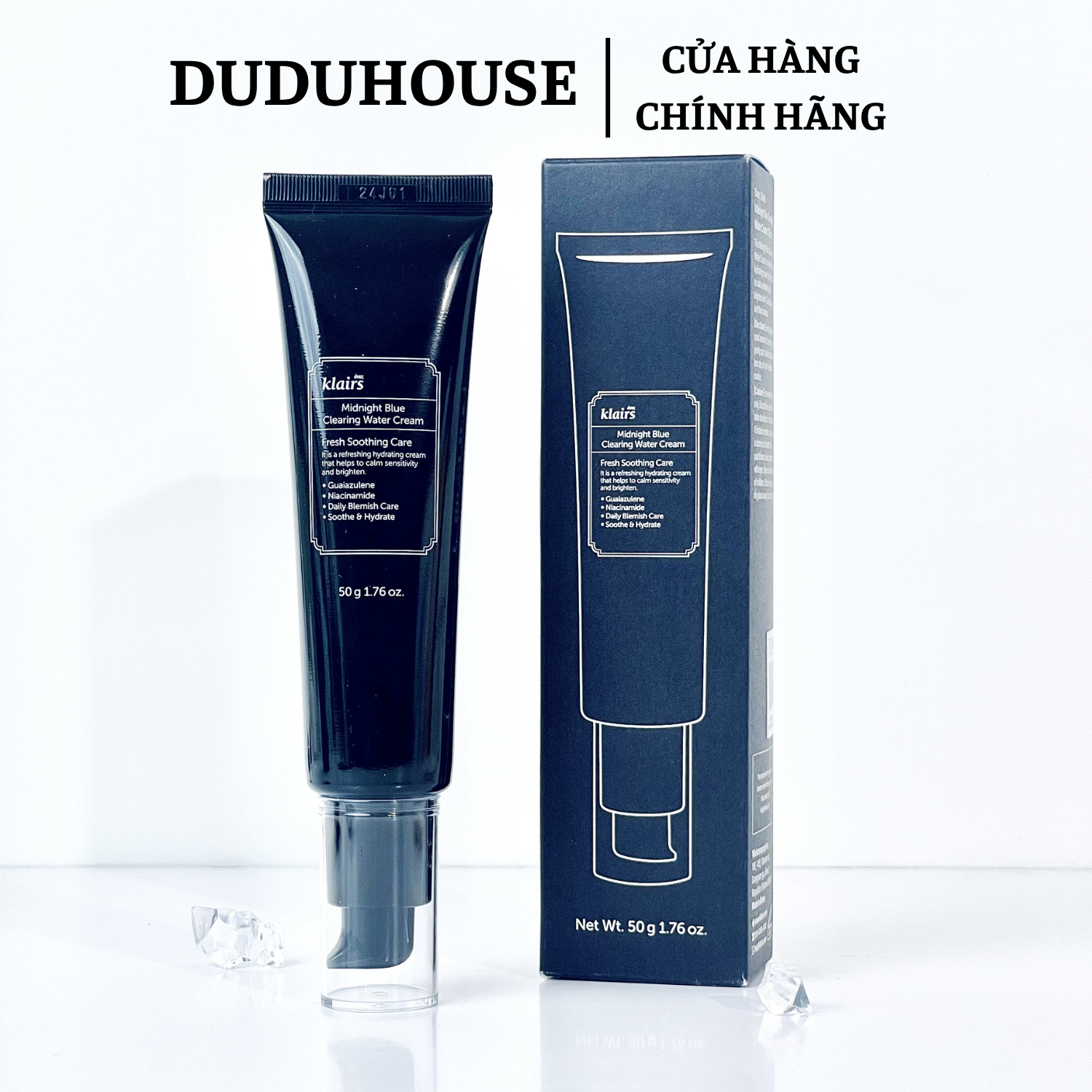 Kem Dưỡng Đêm Klairs Midnight Clearing Water Cream Fullsize 50ml
