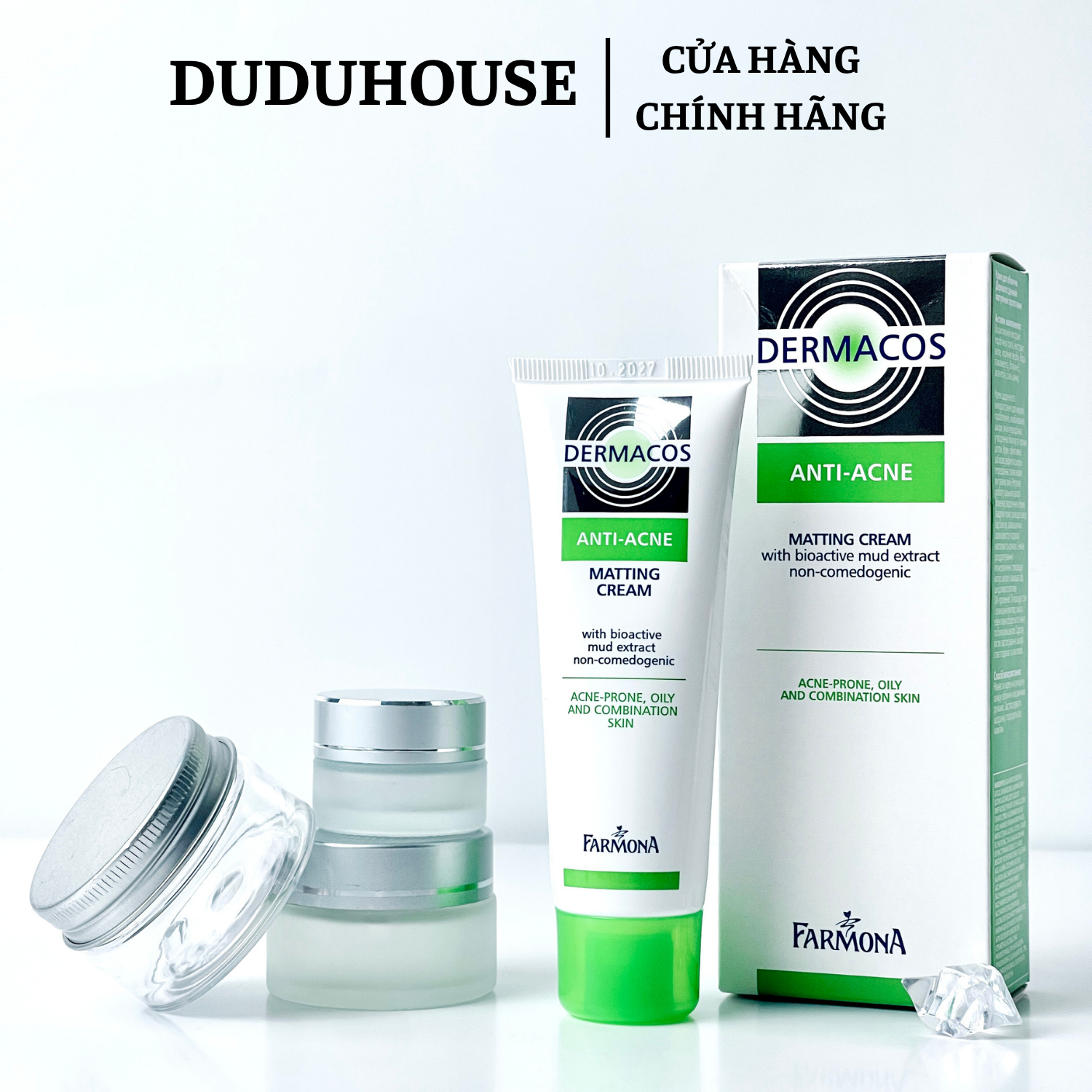 Kem Dưỡng Dermacos Hàng Cty Mẫu Thử 10ml