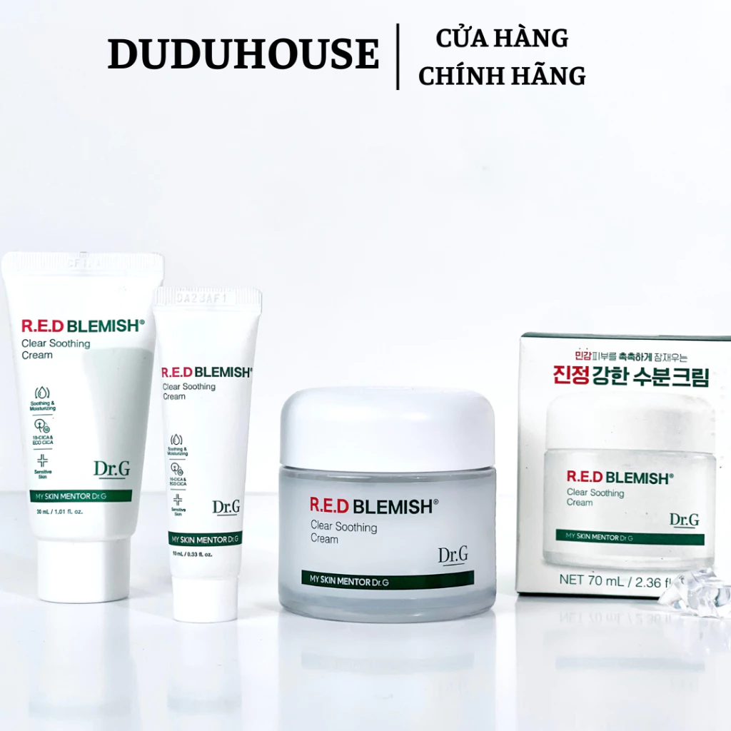 Kem Dưỡng Dr.G Soothing Cream Fullsize 70ml