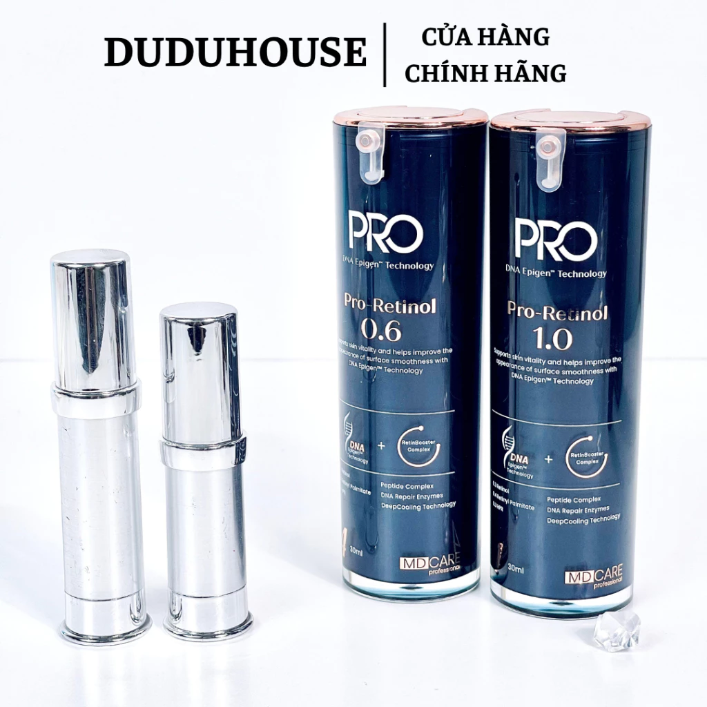 Kem Dưỡng Làm Sáng Và Cải Thiện Nếp Nhăn MdCare Pro-Retinol 1.0 Fullsize 30ml