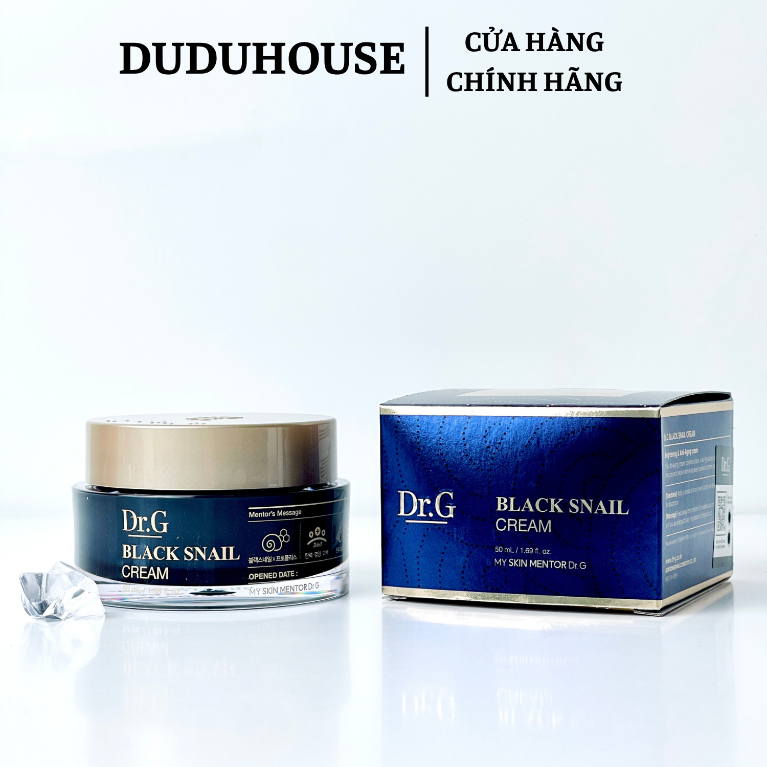Kem Dưỡng Ốc Sên Đen Dr.G Black Snail Fullsize 50ml