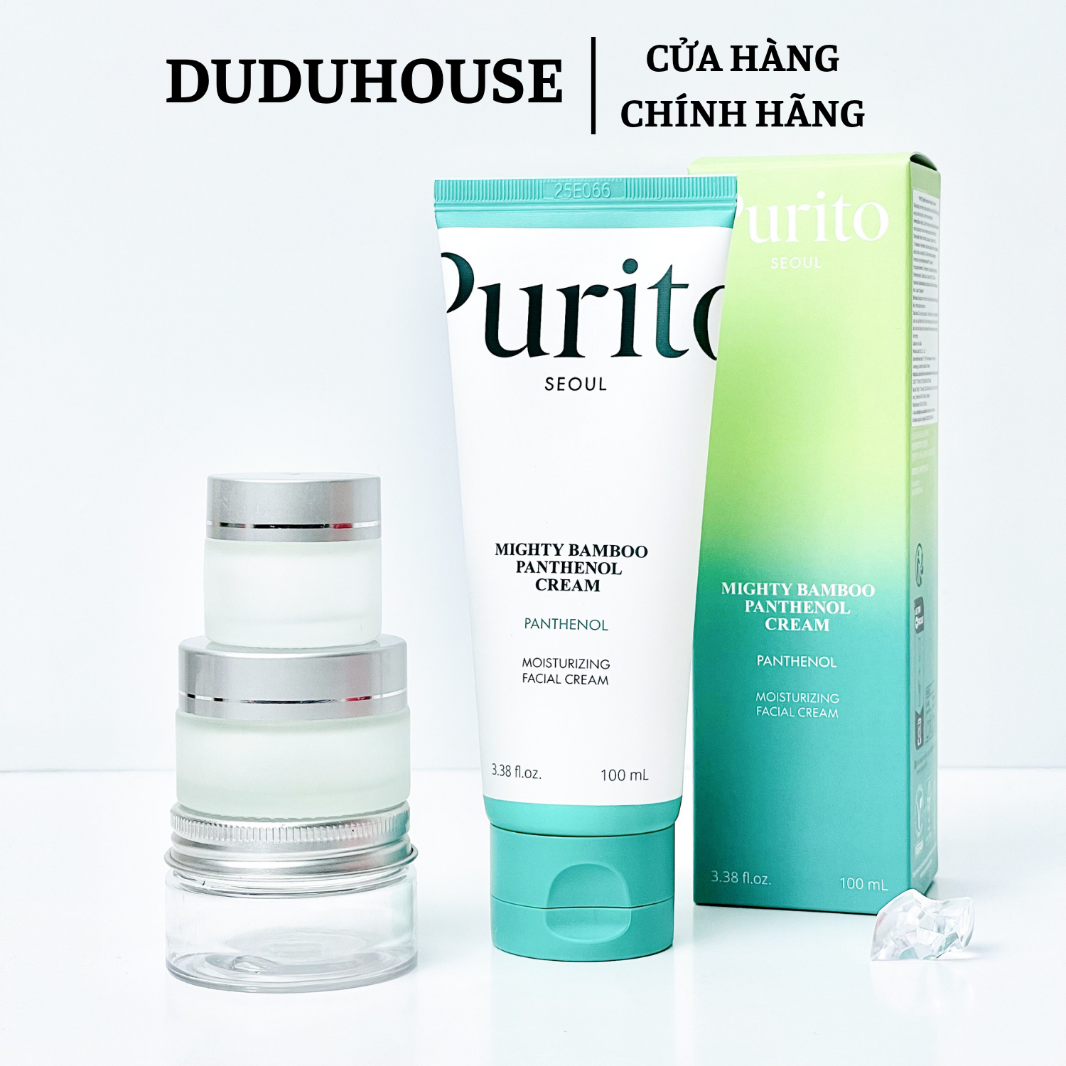 Kem Dưỡng Purito Mighty Bambo Panthenol Mẫu Thử 30ml