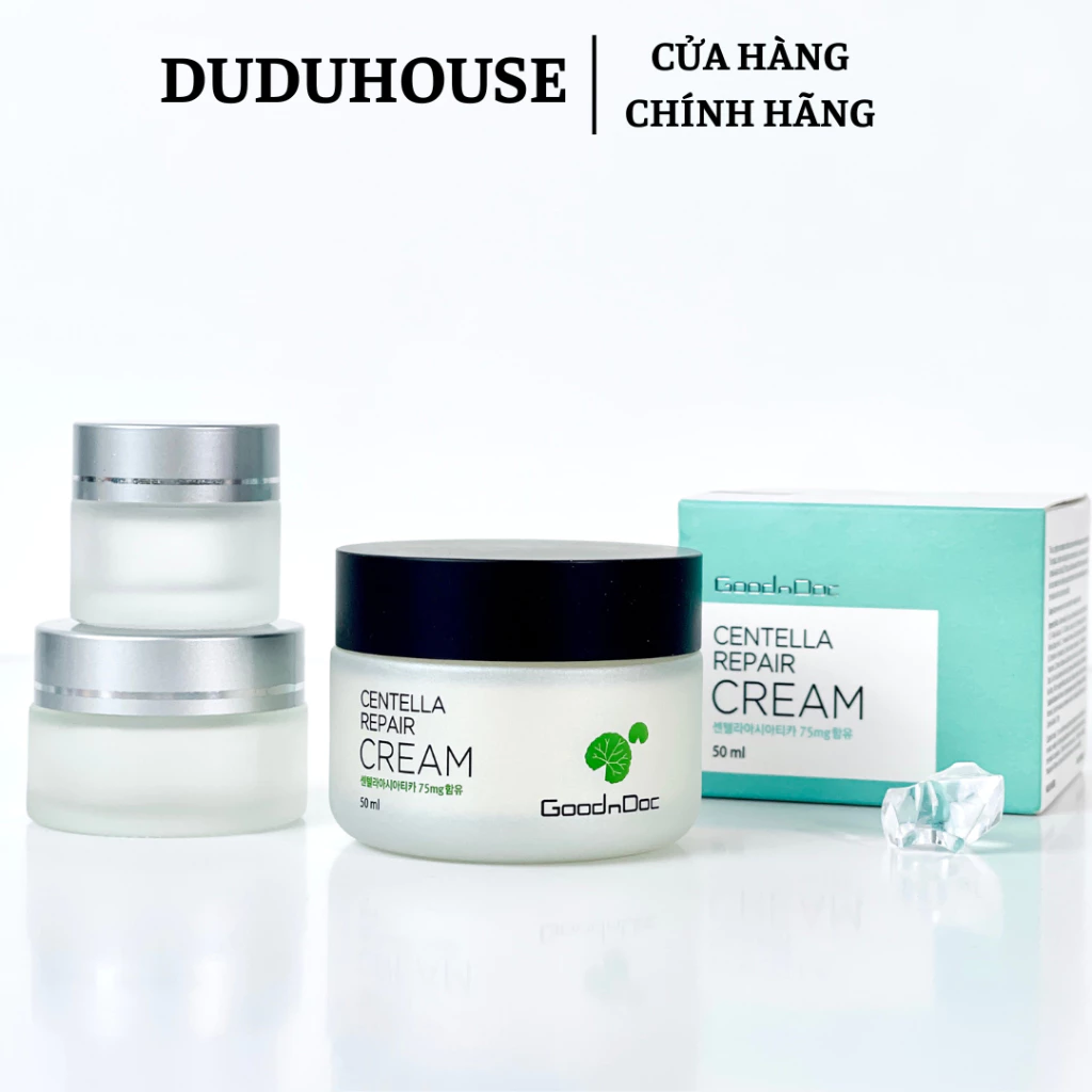 Kem Dưỡng Rau Má Goodndoc Mẫu Thử 20ml
