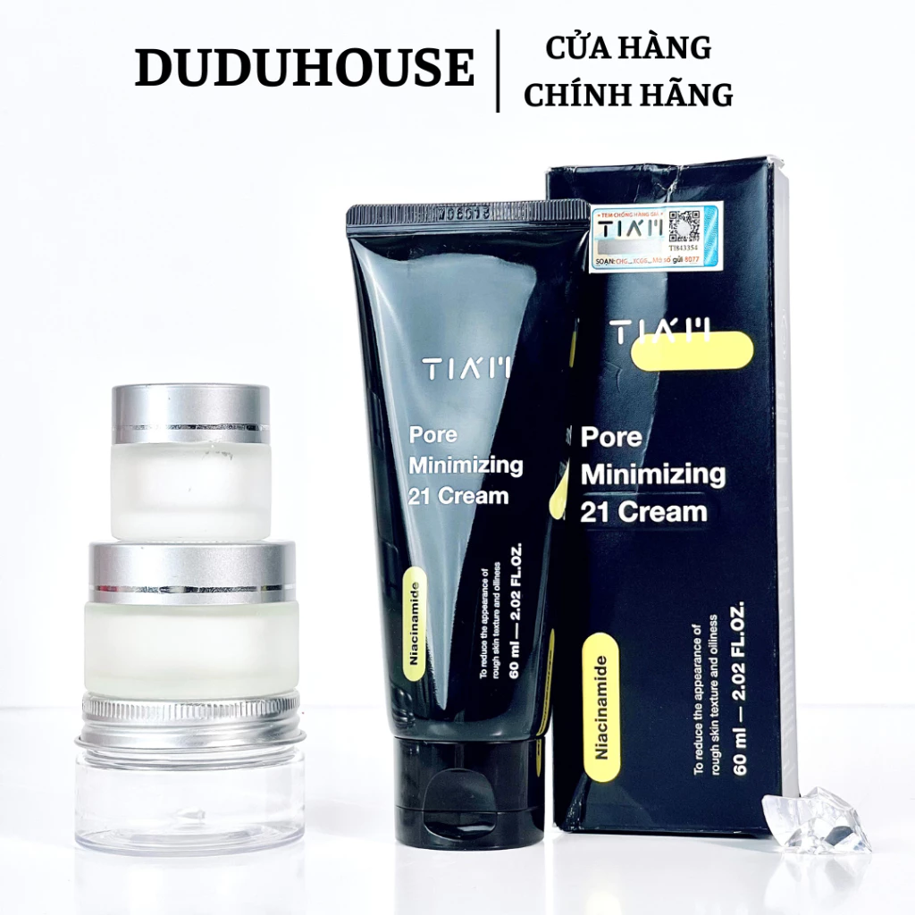 Kem Dưỡng Tia'm Niacinamide Pore Mẫu Thử 10ml