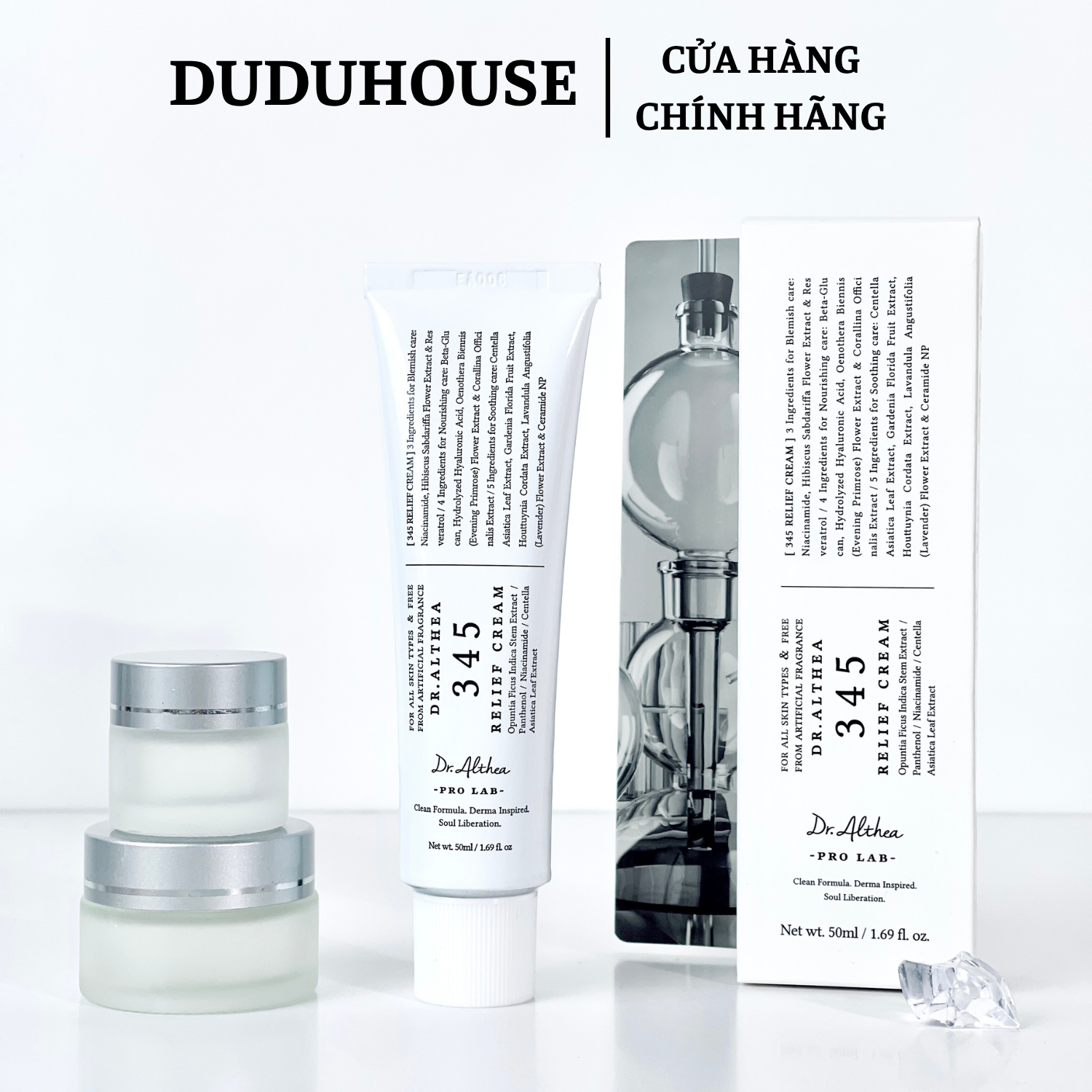 Kem Dưỡng Trắng Dr.Althea 345 Whitening Mẫu Thử 10ml