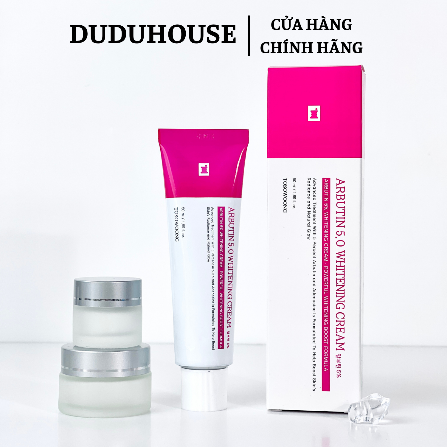 Kem Dưỡng Trắng Tosowoong Arbutin Mẫu Thử 10g