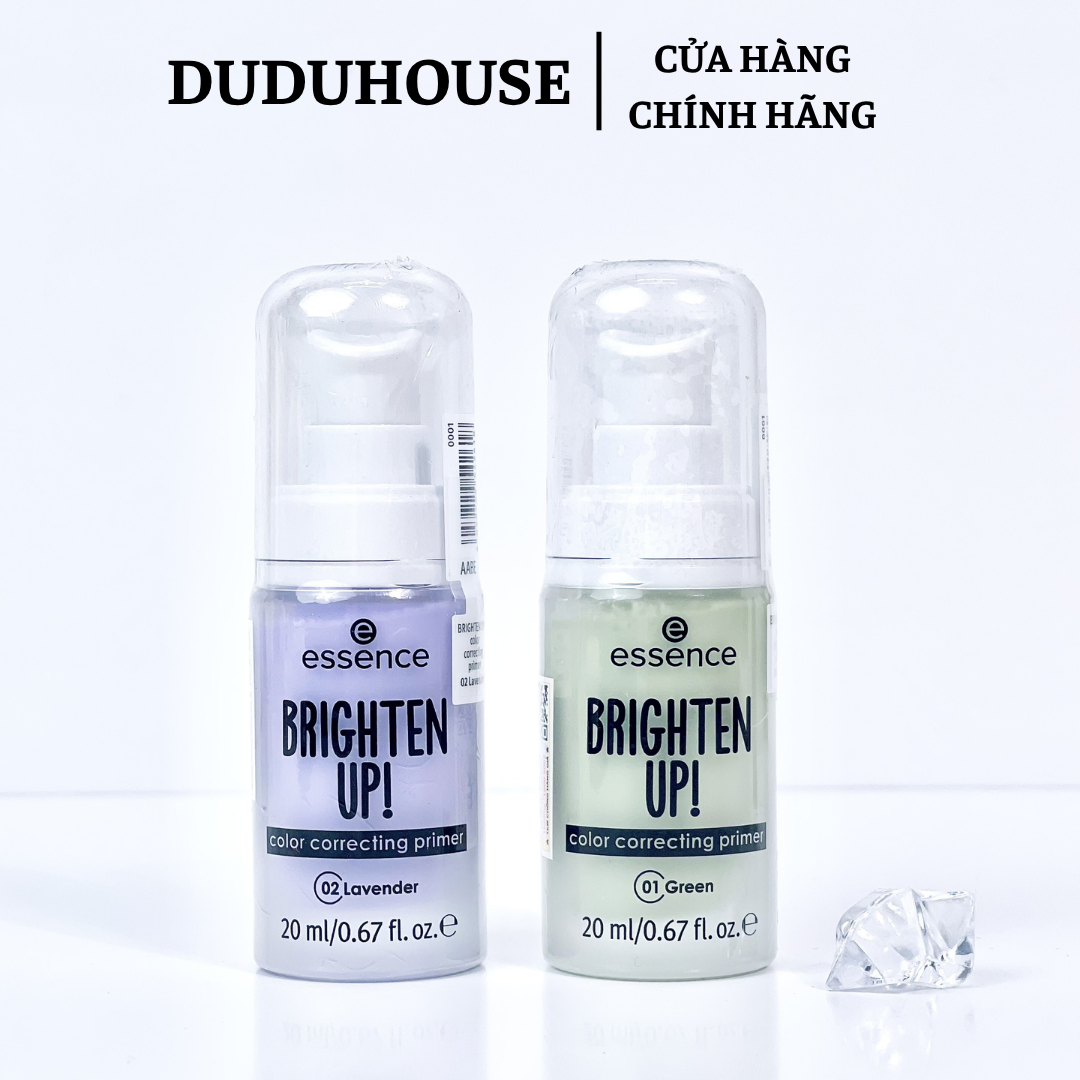 Kem Lót Essence Brighten Up #01Green Fullsize 20ml