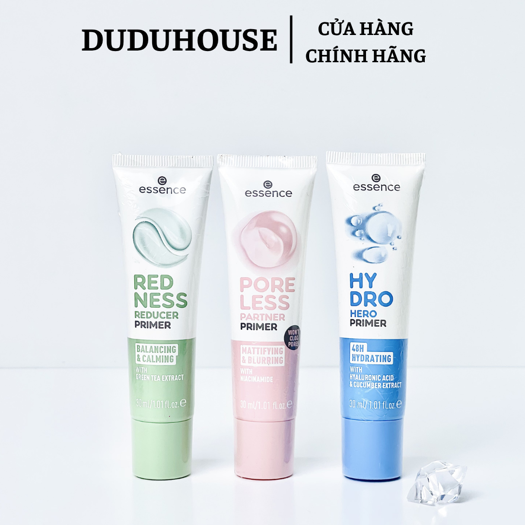 Kem Lót Essence Pore Less Partner #Hồng Fullsize 30ml